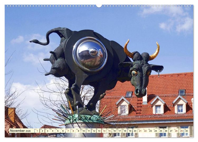 Produktbild: Unterwegs im Schwaben-Land (Wandkalender 2026 DIN A2 quer), CALVENDO Monatskalender