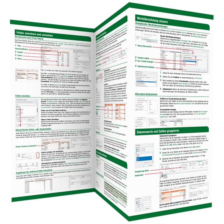 Produktbild: Pivot-Tabellen (PivotTable) Microsoft Excel 365 / Excel 2021 - 2024
