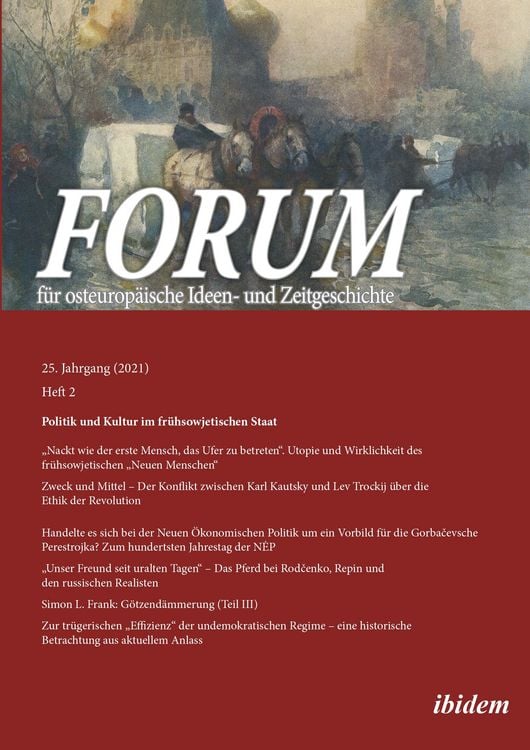 Produktbild: Forum f&uuml;r osteurop&auml;ische Ideen- und Zeitgeschichte
