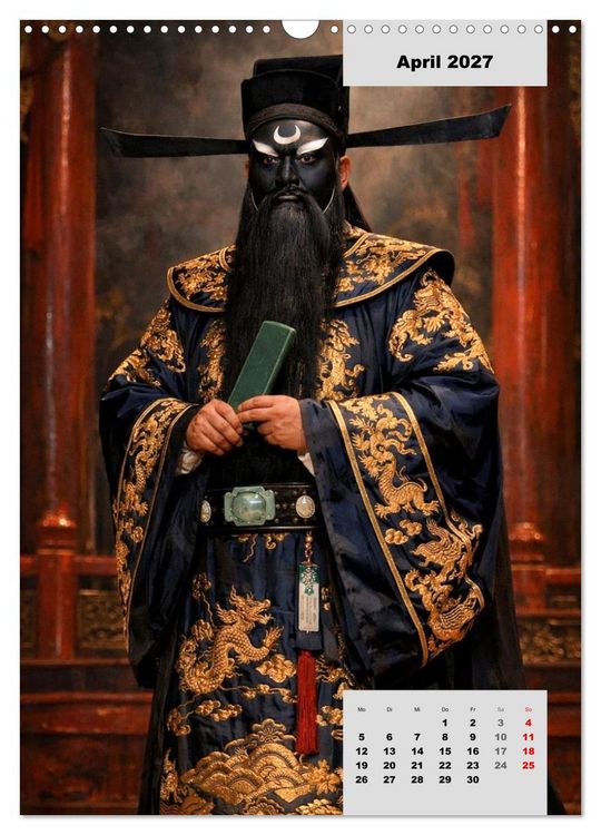 Produktbild: Masken und Magie &ndash; Die Gesichter der Peking-Oper (Wandkalender 2027 DIN A3 hoch), CALVENDO Monatskalender