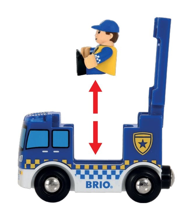BRIO - Polizeistation mit Einsatzfahrzeug