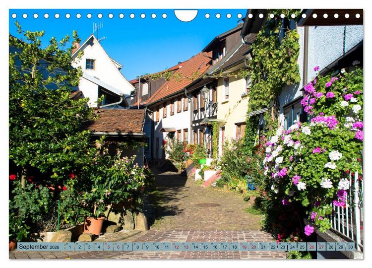 Produktbild: Zauberhafte Ortenau (Wandkalender 2026 DIN A4 quer), CALVENDO Monatskalender