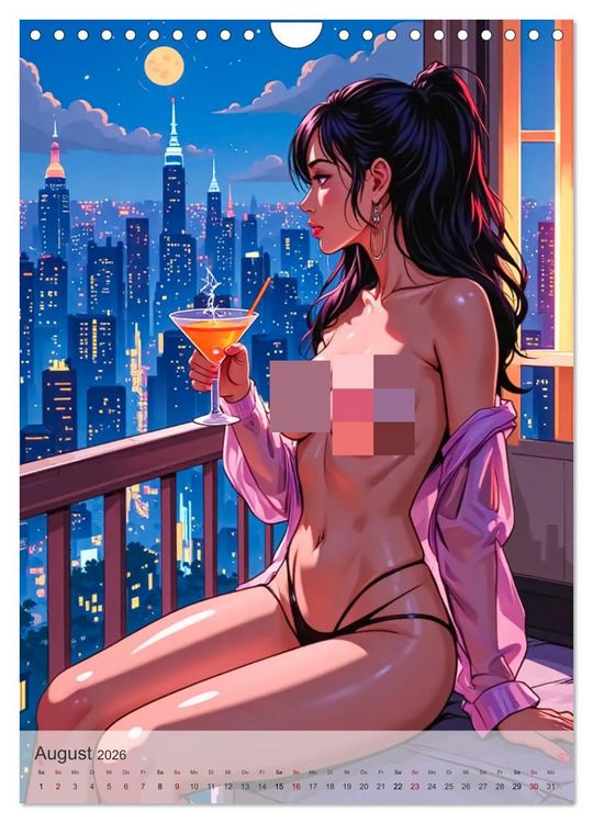 Produktbild: Spicy World - Tokio Unzensiert (Wandkalender 2026 DIN A4 hoch), CALVENDO Monatskalender