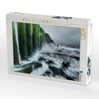 Produktbild: CALVENDO Puzzle St&uuml;rmische See | 1000 Teile Lege-Gr&ouml;&szlig;e 64x48cm Foto-Puzzle f&uuml;r gl&uuml;ckliche Stunden