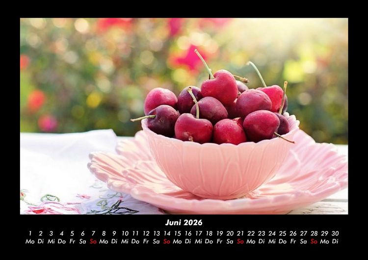 Produktbild: Obstkalender 2026 Fotokalender DIN A3