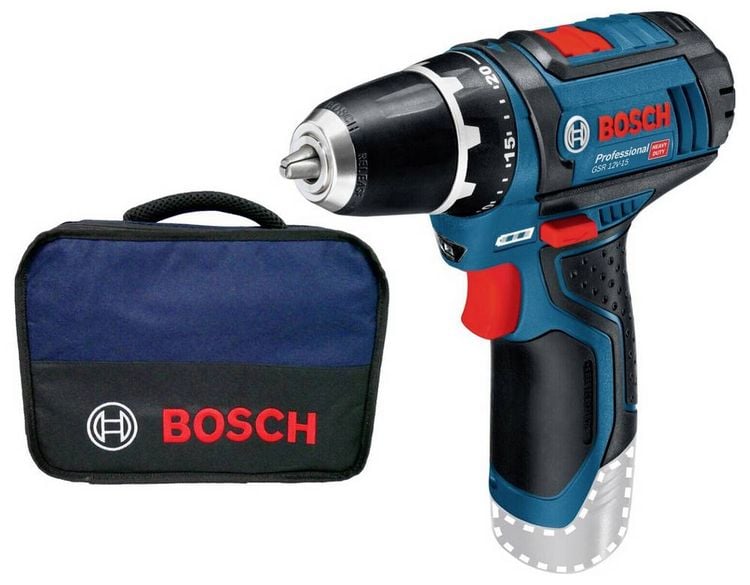 Produktbild: Bosch GSR 12V-15 Professional 0601868101 Akku-Bohrschrauber 12V