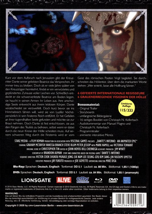 Produktbild: Dantes Inferno