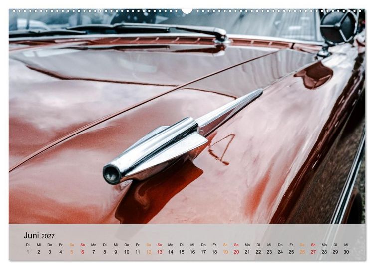 Produktbild: Pontiac Star Chief - Details voller Stil (Wandkalender 2027 DIN A2 quer), CALVENDO Monatskalender