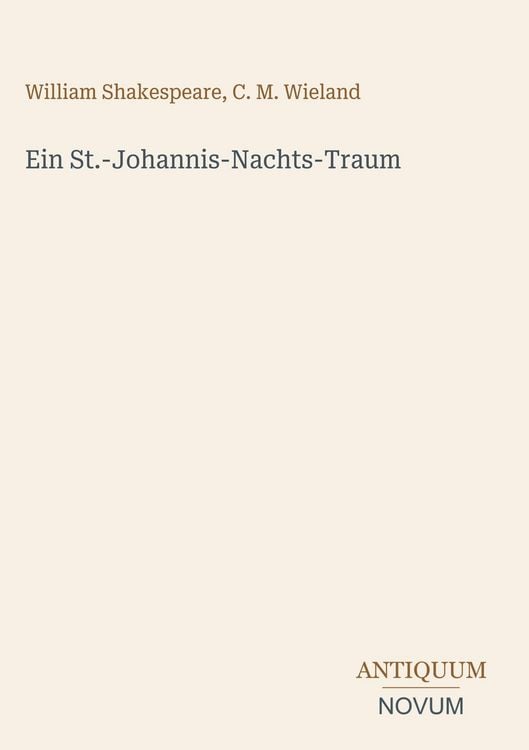 Produktbild: Ein St.-Johannis-Nachts-Traum