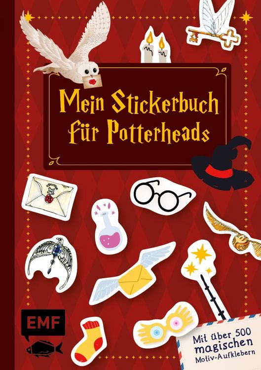 Produktbild: Mein Stickerbuch f&uuml;r Potterheads! &Uuml;ber 500 magische Motiv-Aufklebern (X)