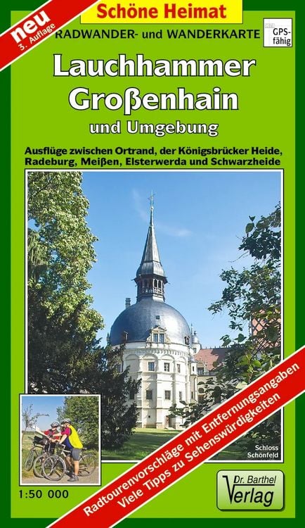 Produktbild: Radwander- und Wanderkarte Lauchhammer, Großenhain und Umgebung 1:50 000