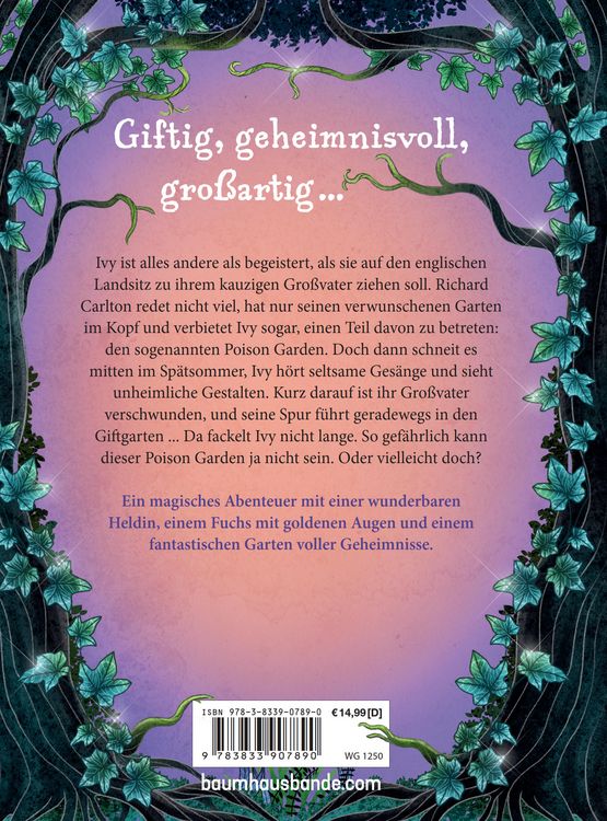 Produktbild: Ivy und die Magie des Poison Garden