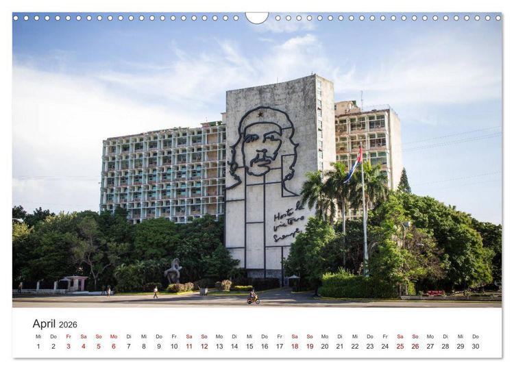 Produktbild: Postkarten aus Kuba (Wandkalender 2026 DIN A3 quer), CALVENDO Monatskalender