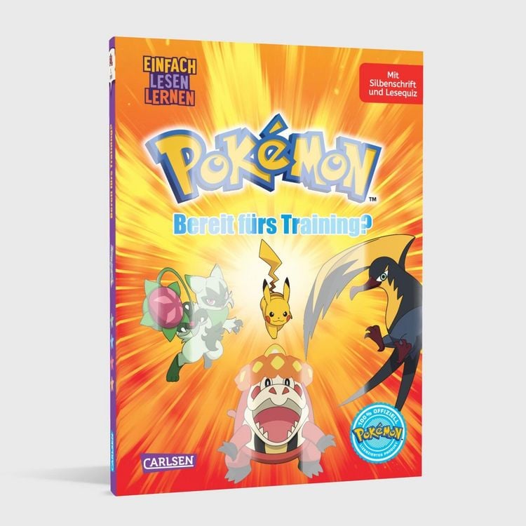 Produktbild: Pok&eacute;mon Erstlesebuch: Bereit f&uuml;rs Training?