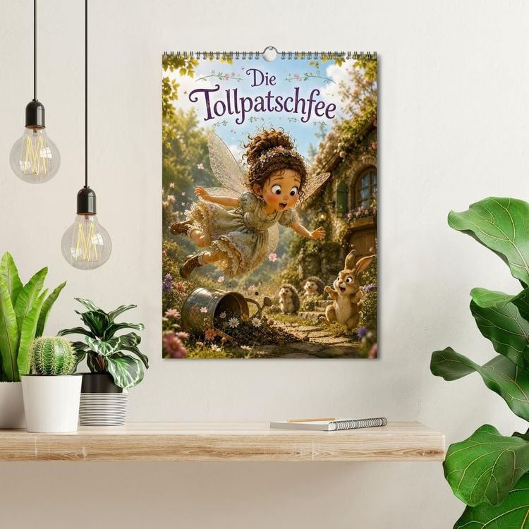 Produktbild: Die Tollpatschfee (Wandkalender 2027 DIN A3 hoch), CALVENDO Monatskalender