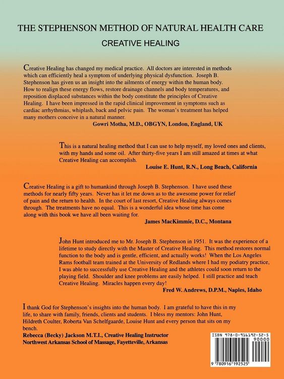 Produktbild: The Stephenson Method of Natural health Care