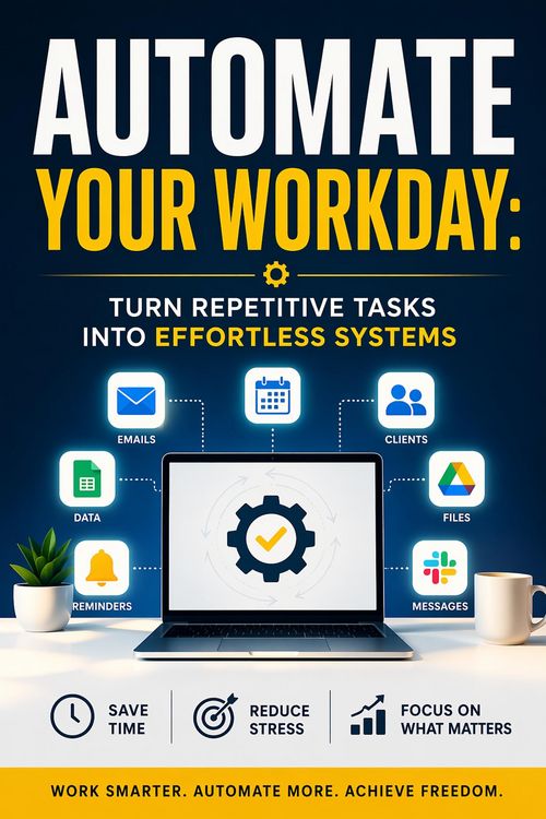 Produktbild: Automate Your Workday: Turn Repetitive Tasks into Effortless Systems