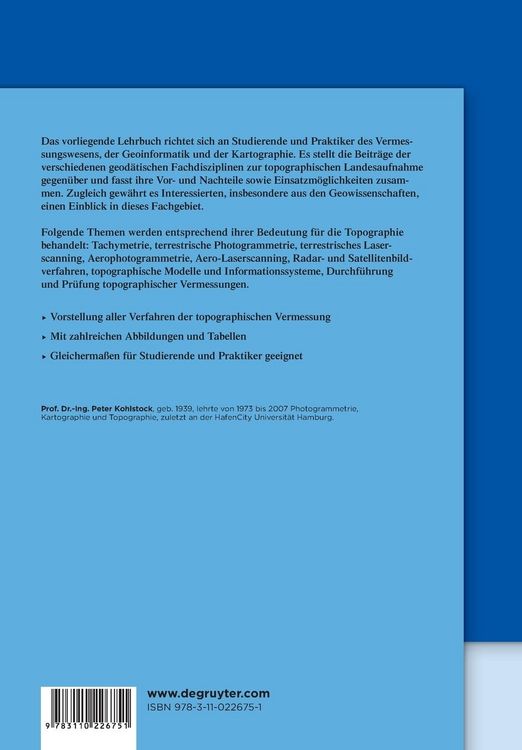 Produktbild: Topographie