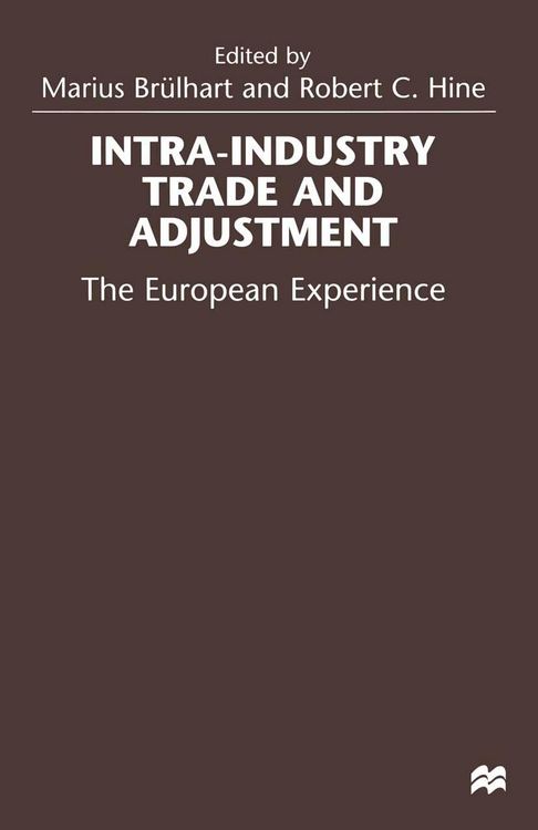 Produktbild: Intra-Industry Trade and Adjustment