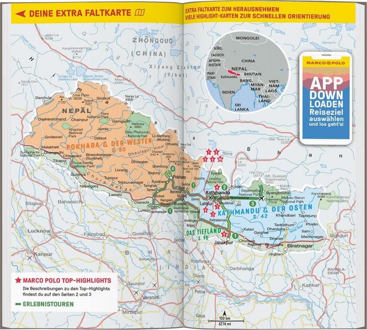 Produktbild: MARCO POLO Reisef&uuml;hrer Nepal