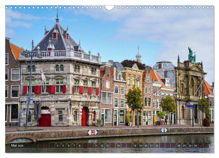 Produktbild: Haarlem - Kleine Schwester von Amsterdam (Wandkalender 2026 DIN A3 quer), CALVENDO Monatskalender