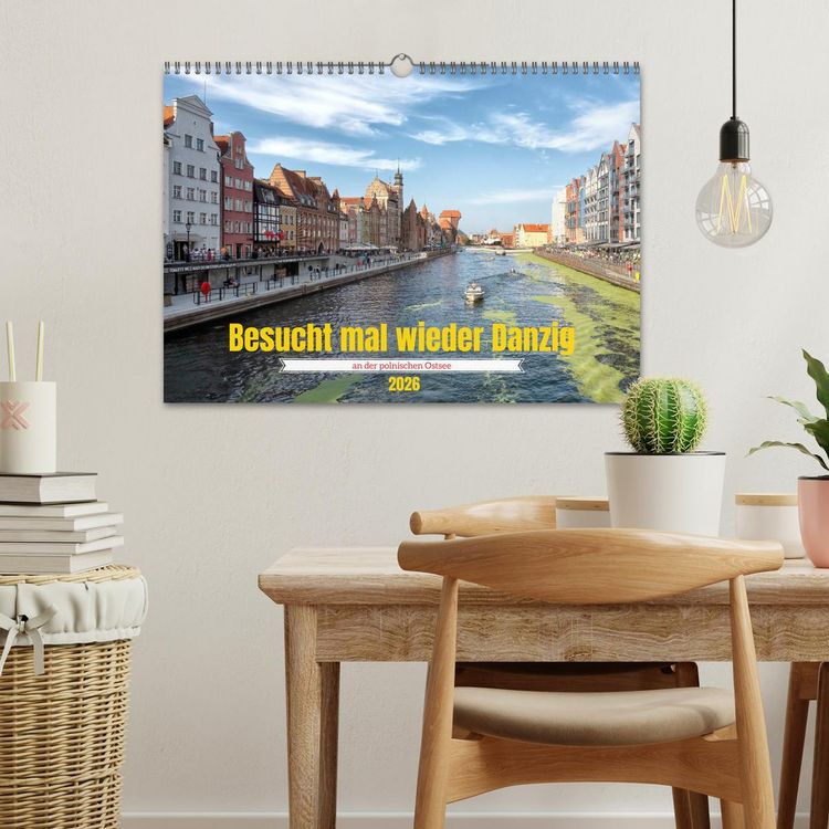 Produktbild: Besucht mal wieder Danzig (Wandkalender 2026 DIN A3 quer), CALVENDO Monatskalender