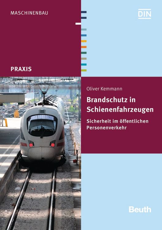 Produktbild: Brandschutz in Schienenfahrzeugen
