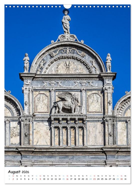 Produktbild: Venedig - Magische Impressionen (Wandkalender 2026 DIN A3 hoch), CALVENDO Monatskalender
