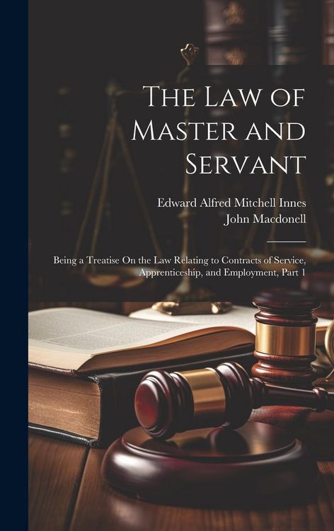 Produktbild: The Law of Master and Servant