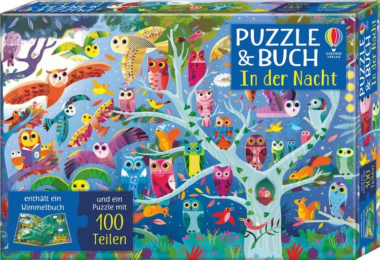 Produktbild: Puzzle & Buch: In der Nacht