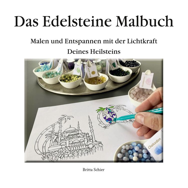 Produktbild: Das Edelsteine-Malbuch