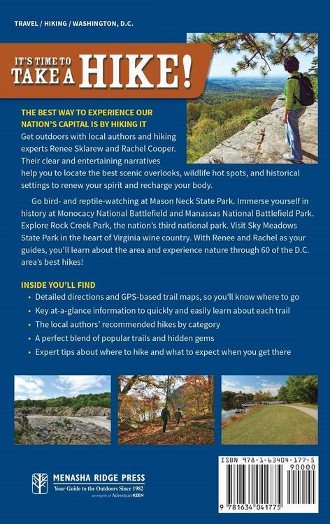 Produktbild: 60 Hikes Within 60 Miles: Washington, D.C.