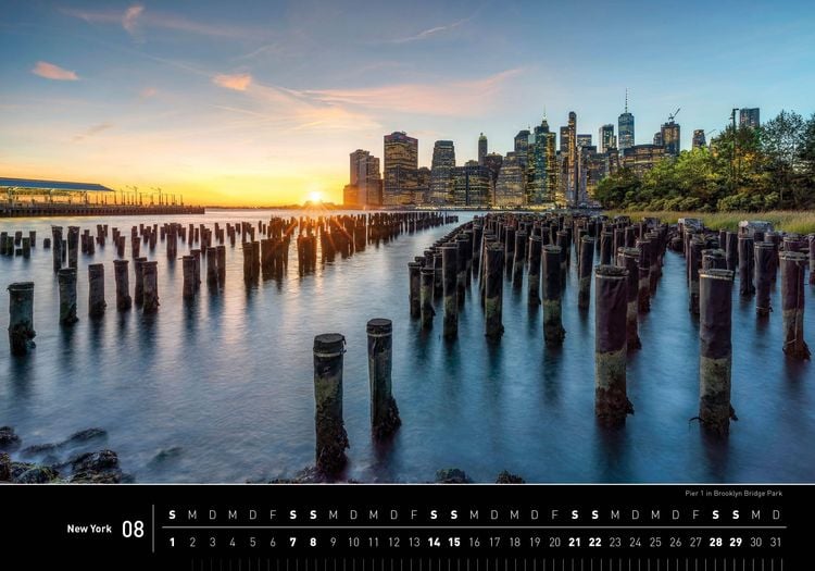 Produktbild: New York Premiumkalender 2027