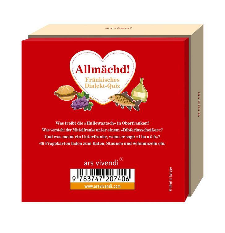 Produktbild: Allm&auml;chd - Fr&auml;nkisches Dialekt-Quiz (Neuauflage)