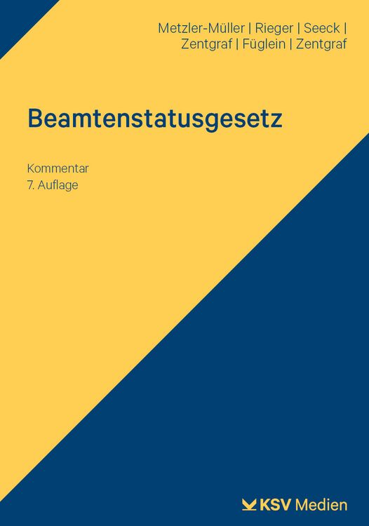 Produktbild: Beamtenstatusgesetz
