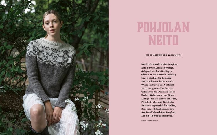 Produktbild: Kalevala &ndash; Finnisch stricken von Laine