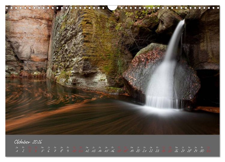 Produktbild: Traumlandschaft - S&auml;chsische Schweiz (Wandkalender 2026 DIN A3 quer), CALVENDO Monatskalender