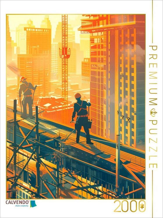 Produktbild: CALVENDO Puzzle Betonsturz | 2000 Teile Lege-Gr&ouml;&szlig;e 90x67cm Foto-Puzzle f&uuml;r gl&uuml;ckliche Stunden