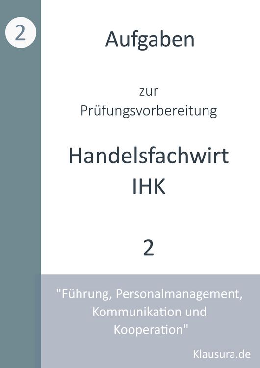 Produktbild: Aufgaben zur Pr&uuml;fungsvorbereitung gepr&uuml;fte Handelsfachwirte IHK