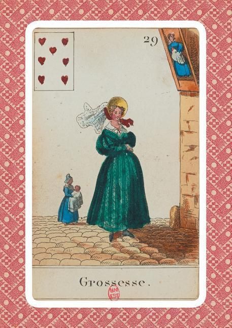 Produktbild: Carnet Lign&eacute; Cartomancie, Grossesse, 18e Si&egrave;cle