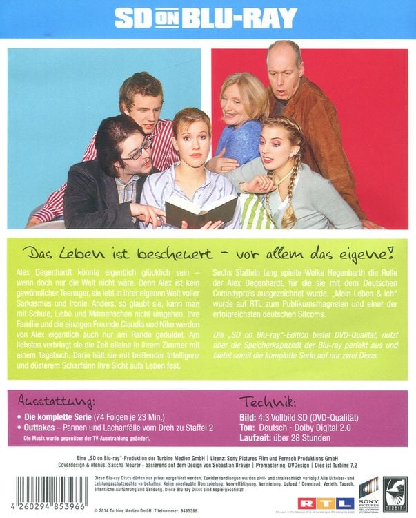 Produktbild: Mein Leben & Ich - Die komplette Serie (SD on Blu-ray) [2 BRs]