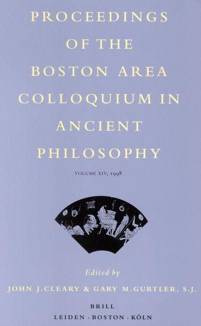 Produktbild: Proceedings of the Boston Area Colloquium in Ancient Philosophy