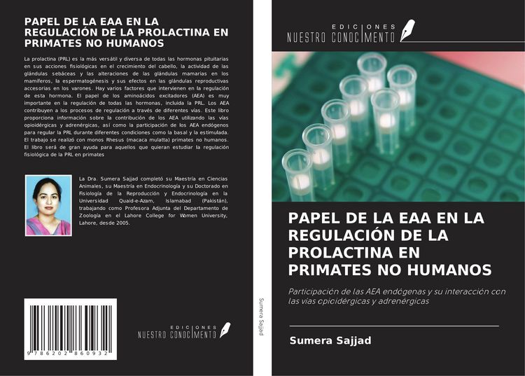 Produktbild: Papel De La Eaa En La Regulaci&oacute;n De La Prolactina En Primates No Humanos