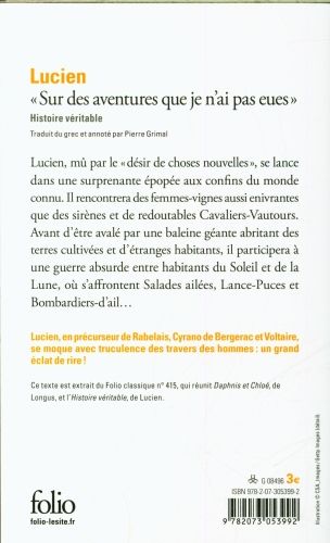 Produktbild: Histoire v&eacute;ritable : sur des aventures que je n'ai pas eues