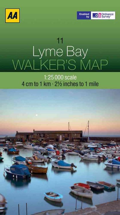 Produktbild: Walker's Map Lyme Bay