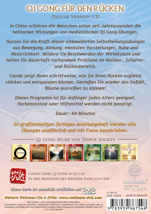 Produktbild: Yoga f&uuml;r den R&uuml;cken (Deluxe Version CD)