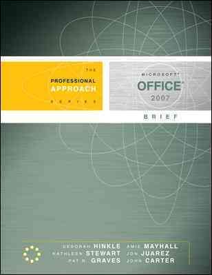 Produktbild: Microsoft Office 2007 Brief: A Professional Approach: A Professional Approach