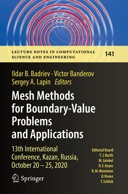 Produktbild: Mesh Methods for Boundary-Value Problems and Applications