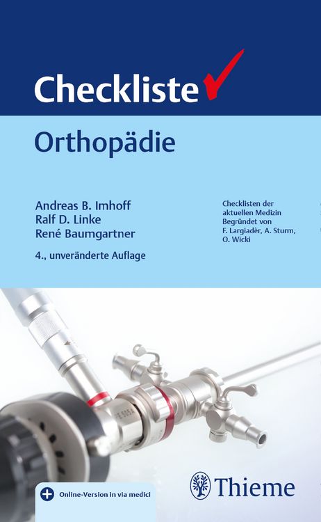Produktbild: Checkliste Orthop&auml;die