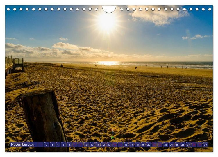 Produktbild: Ein Blick auf die Insel Texel (Wandkalender 2026 DIN A4 quer), CALVENDO Monatskalender